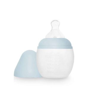 شیشه شیر ضد نفخ ۱۵۰ میل اله elhee رنگ آبی (Blue pale)