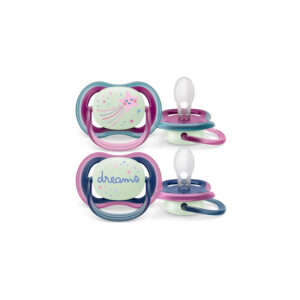 پستانک شبرنگی اونت 18-6 ماه Philips Avent Ultra Air (ستاره دنباله دار و dreams)