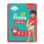 پوشک شورتی 18 عددی پریما سایز شش لهستانی